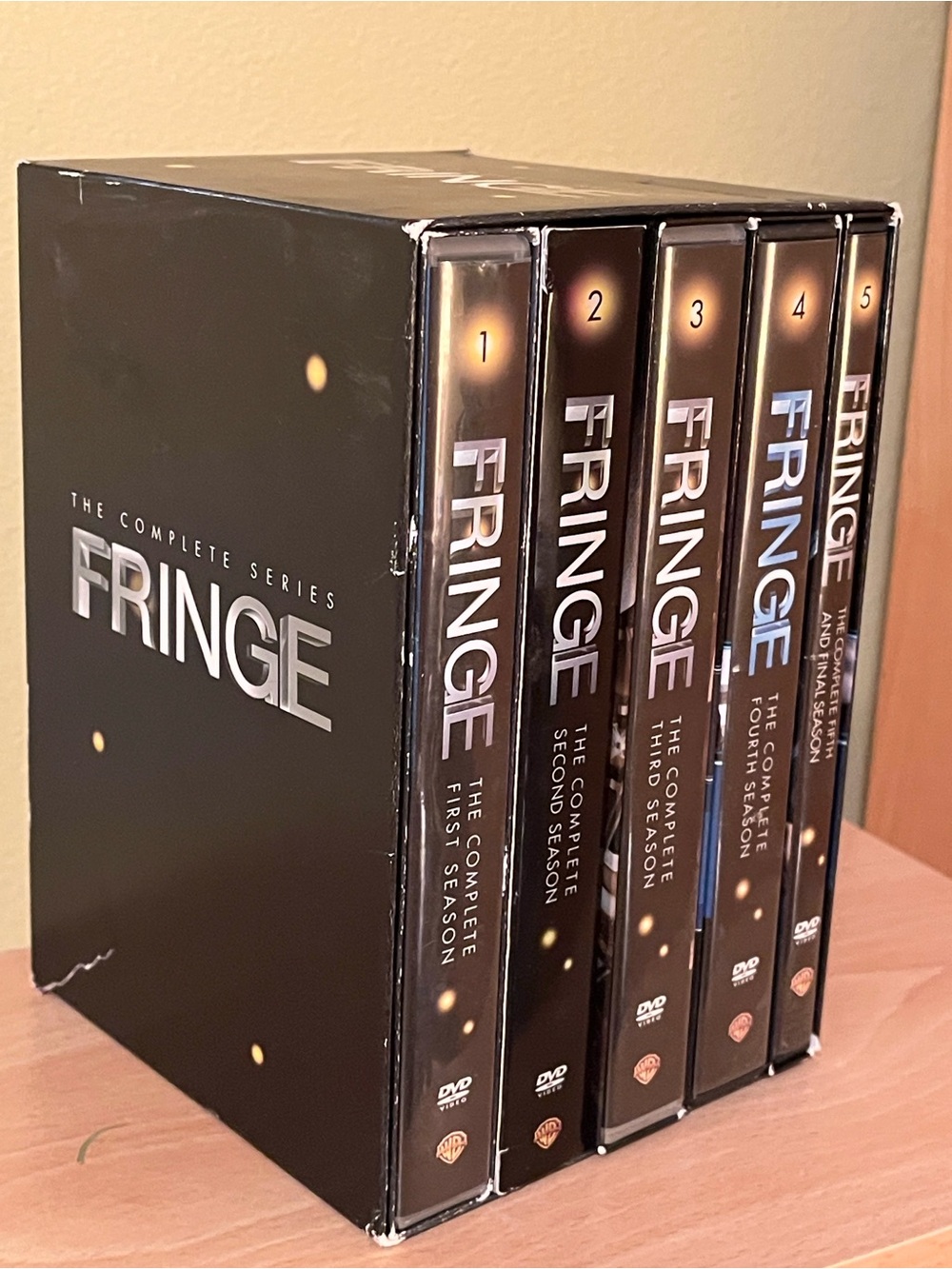 Fringe Complete Series Seasons 1–5 DVD Box Set Sci-Fi Paranormal TV- 29 DVDs